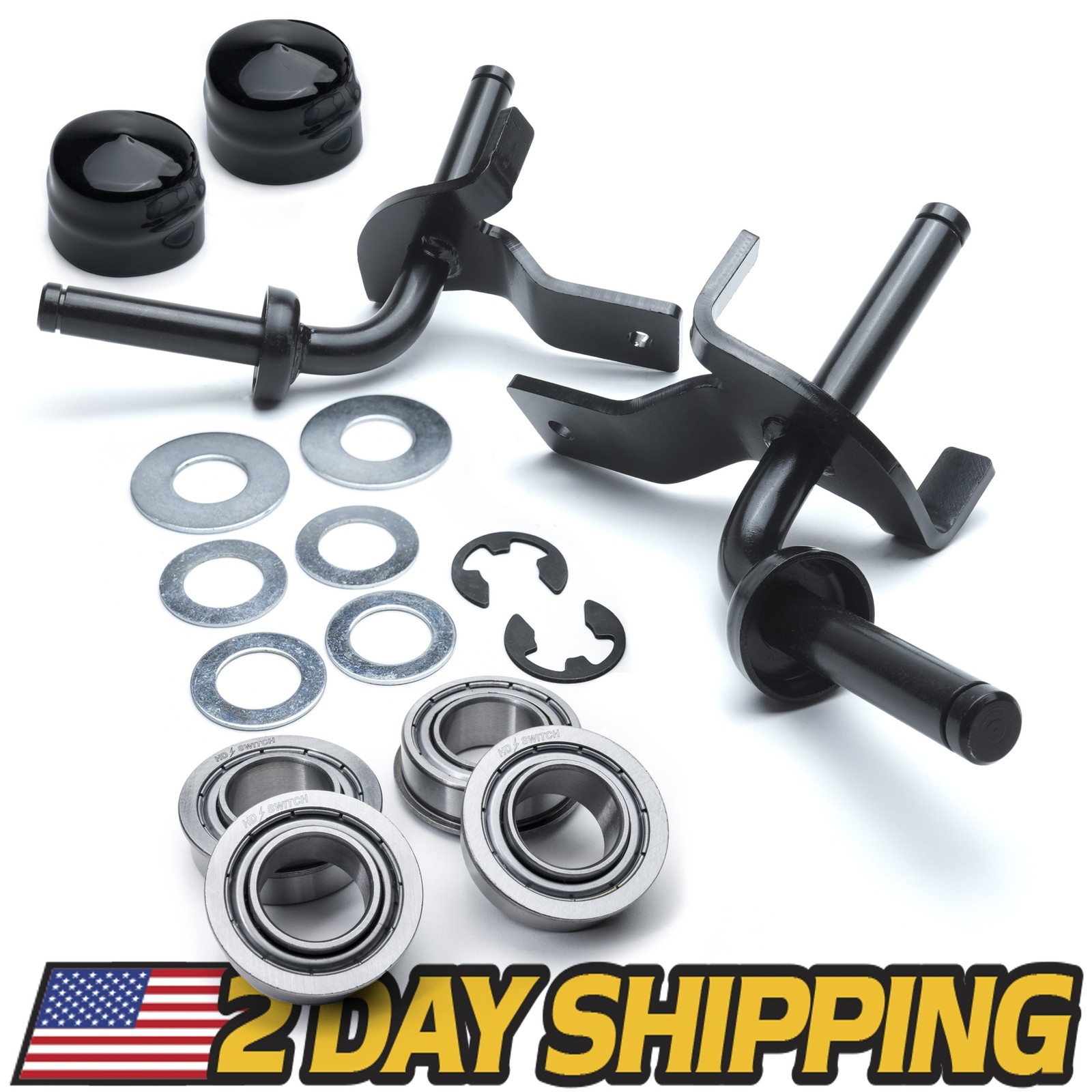 Steering Spindle, Wheel Bearing Kit for Husqvarna GTH52XLS LGT24K54 LGT25K54 gallery