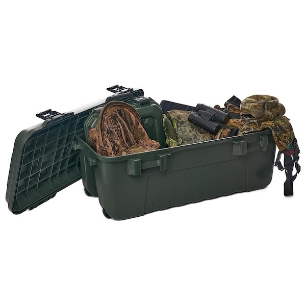 Plano Pmc181976 Stackable Storage Trunk W/ Lid, 27 Gal, 37-3/4 In L X 18-1/4 In gallery