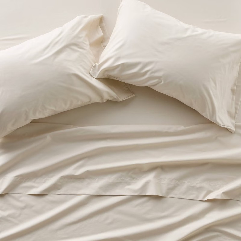 400 Thread Count Percale Sheet Set Dark - Casaluna gallery