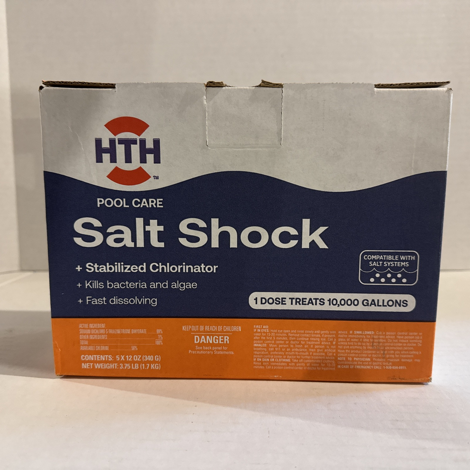 HTH Pool Care Advanced Cleaning for Swimming Pools, 5 Packs New gallery