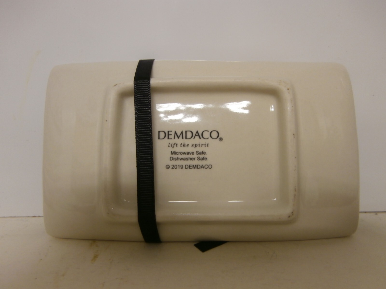 Demdaco Kitchen Utensil Spoon Rest Ceramic, New, 5 3/4" Wide Functional Decor gallery