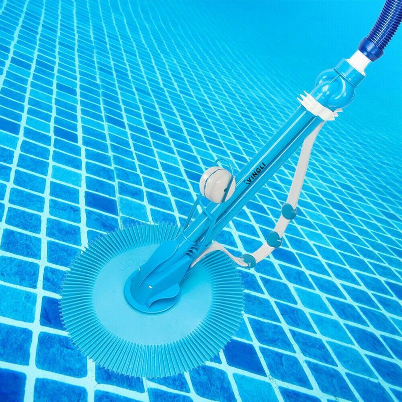 Auto Swimming Pool Automatic Cleaner Vacuum for Inground & Above Ground Hose Set gallery