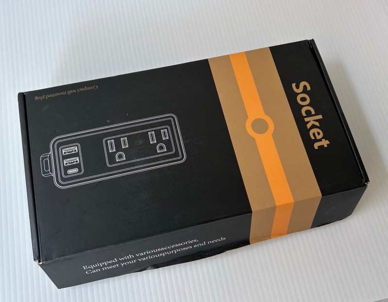 Electrical Outlet Expander Power Socket Rotating Extender Sofas Nightstands Des~ gallery