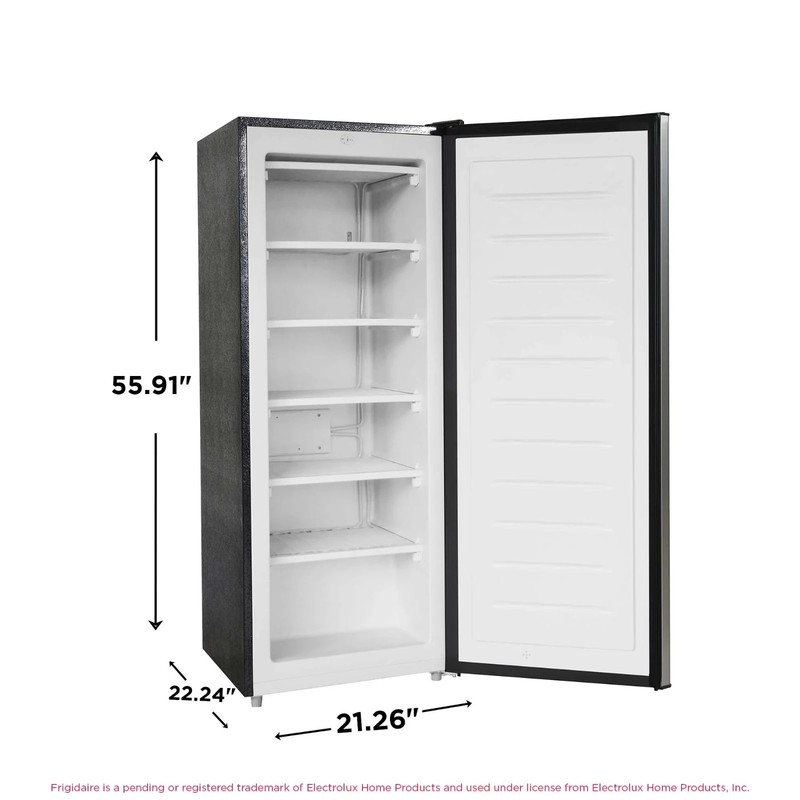 Frigidaire Platinum Silver 6.5 Cu. ft. Upright Freezer, EFRF698 gallery