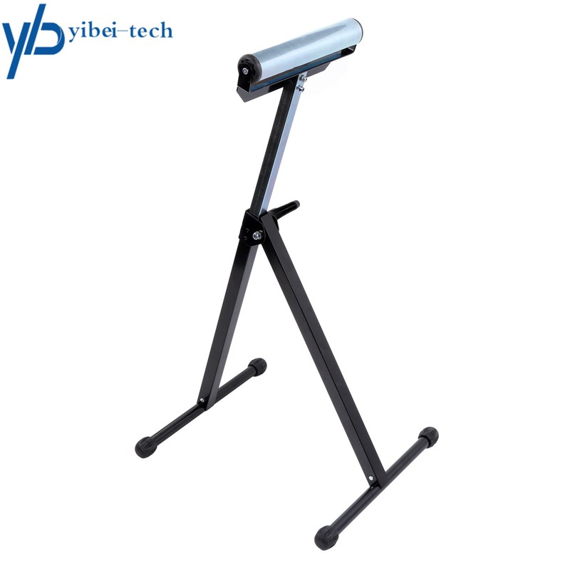2 Pack 132 lbs Folding Height Adjustable Roller Stand 26-3/4" to 42-1/5" gallery