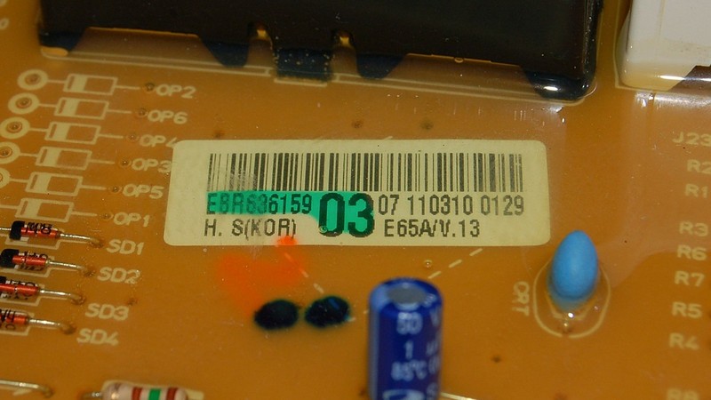 LG Dryer Control Board - Part # EBR62707609 I EBR63615903 gallery