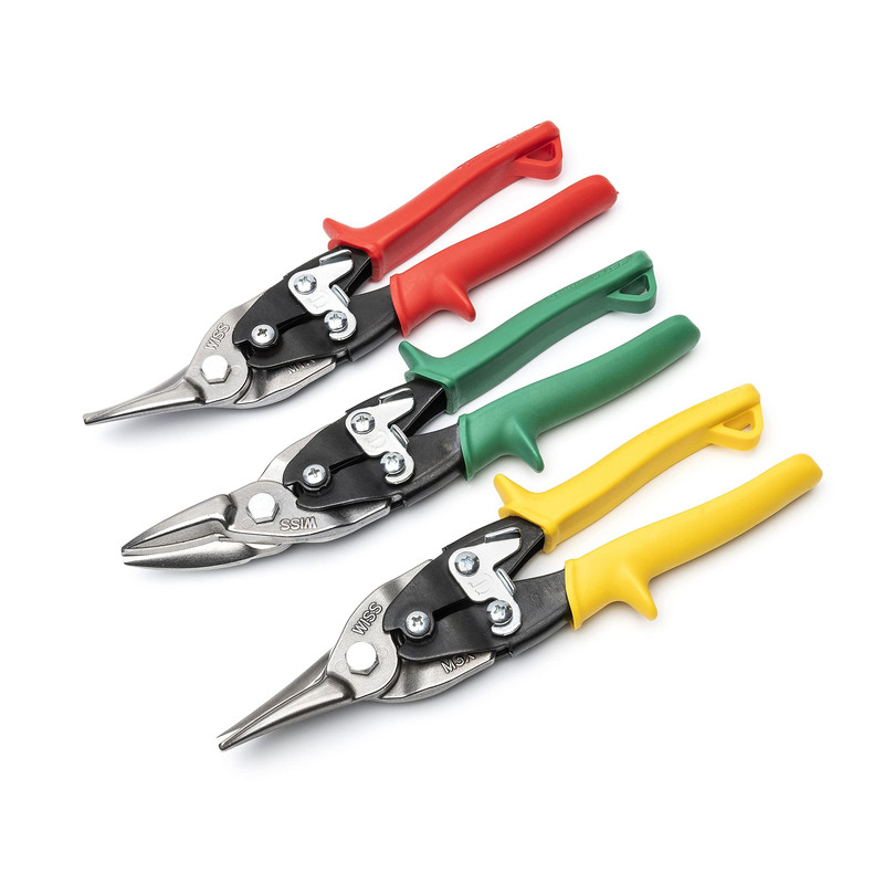 Crescent Wiss 3 Piece Metalmaster Compound Action Aviation Snip Set - M123R gallery