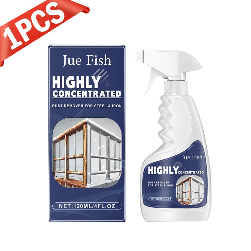 Industrial ﻿Highly Concentrated Rust Remover 120ml For Steel & Iron HOT gallery