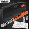 1/2"&3/8'' Digital Torque Wrench Set 25~250Ft-Lb/17-340N.m&4.4~44.3Ft-Lb/3-60N.m gallery