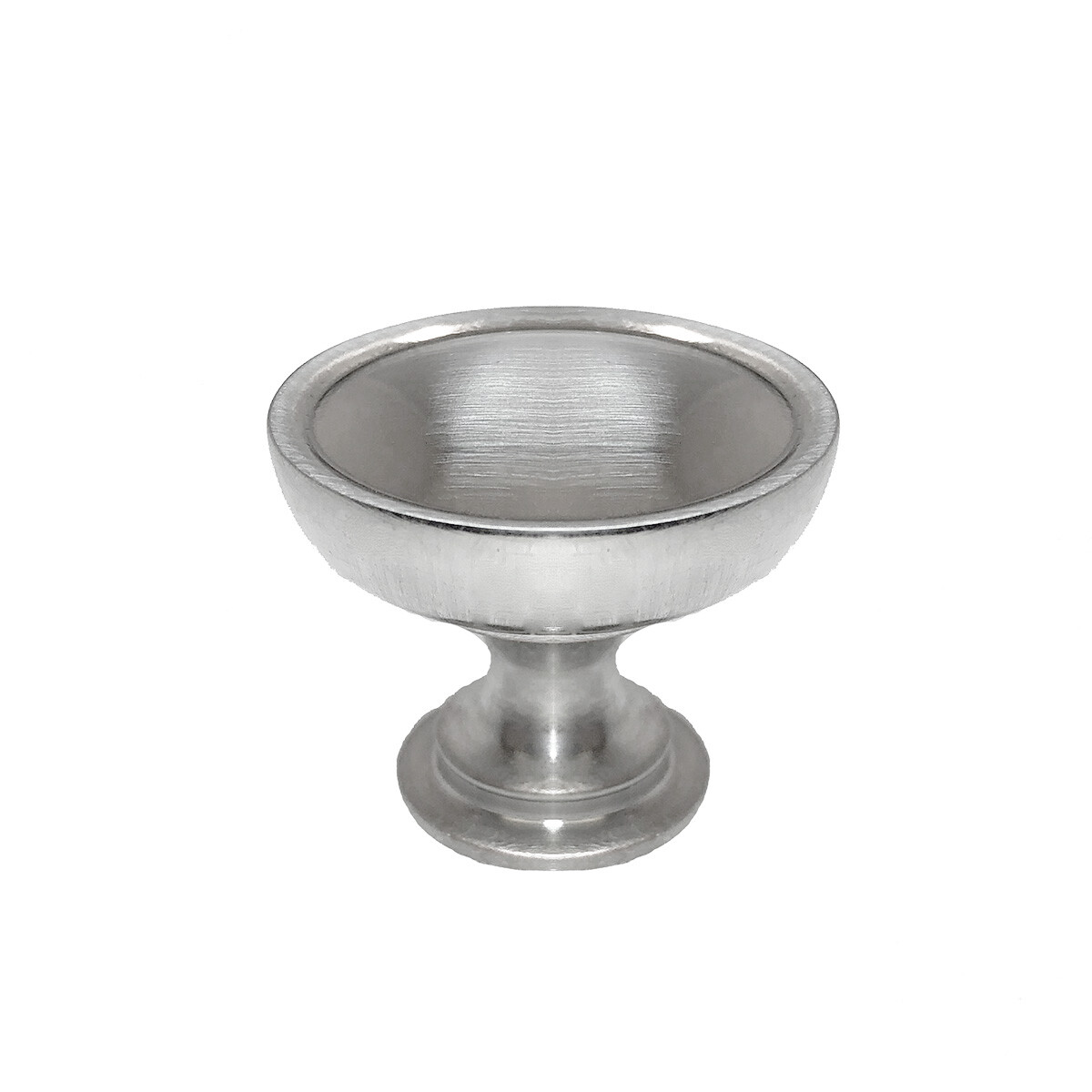 Cabinet Knobs Pulls Transitional Arch Round Brushed Nickel Kitchen Bath Drawer gallery