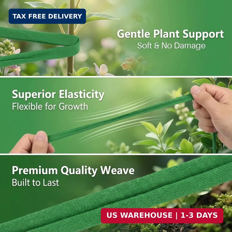 2 Pack Garden String - Plant Ties, Garden Twine, Gardening Tape, Tree Support, S gallery