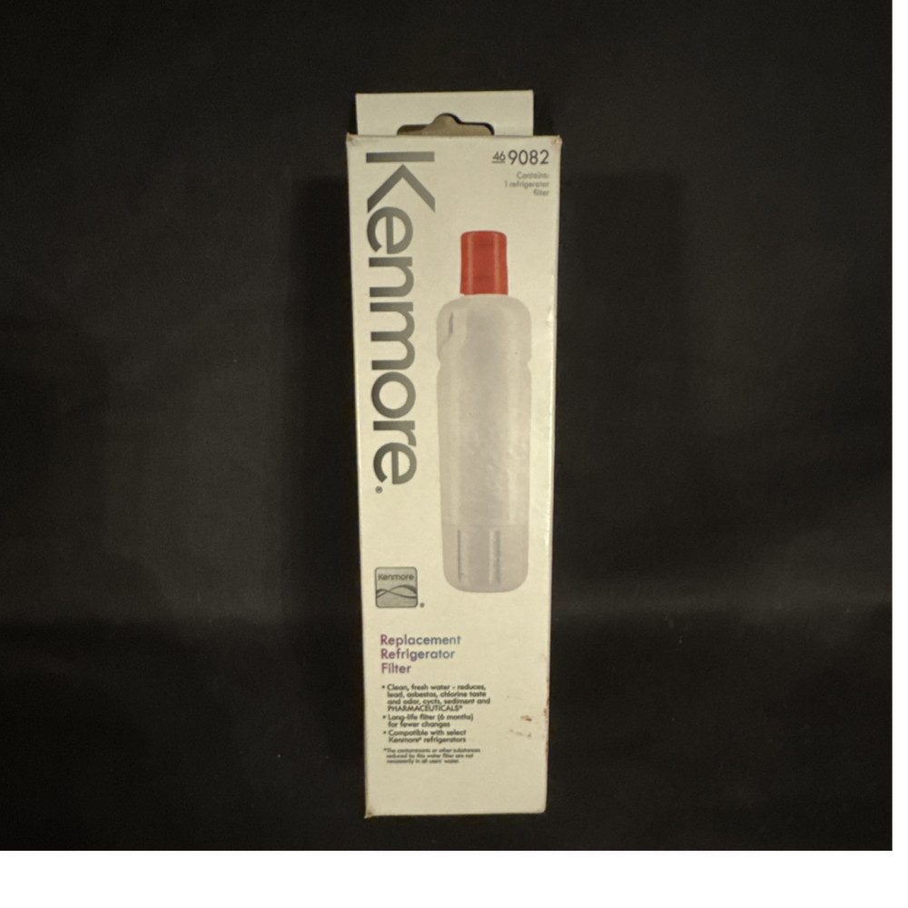 Kenmore 46-9082 Replacement Refrigerator Water Filter Red Cap Fits 469082