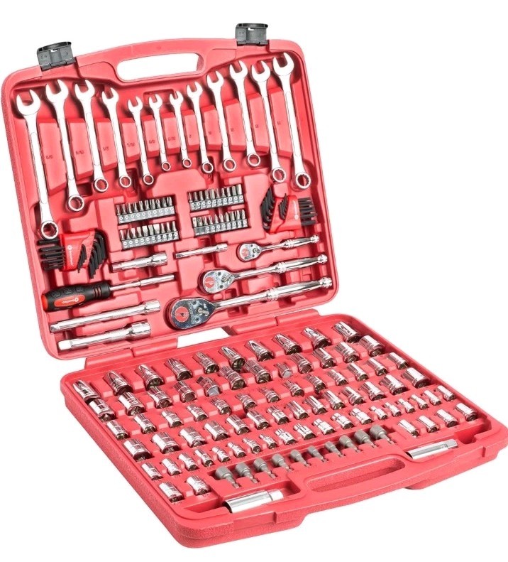 Great Neck 175 Piece Mechanics Tool Set SAE and METRIC Model GN175 BRAND NEW! gallery