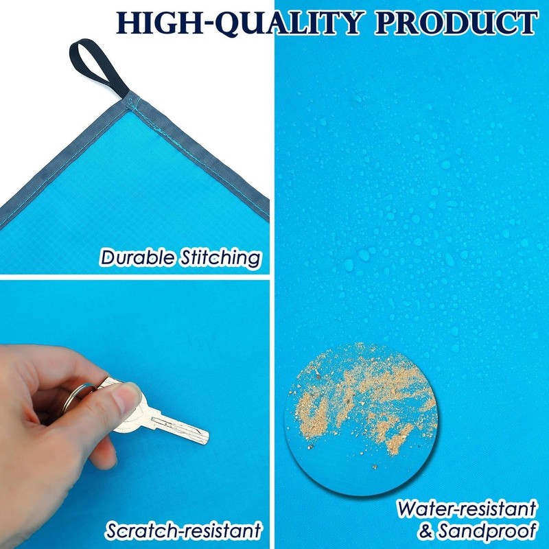 Extra Large Waterproof Picnic Blanket Foldable Camping Beach Mat Multi Colors gallery