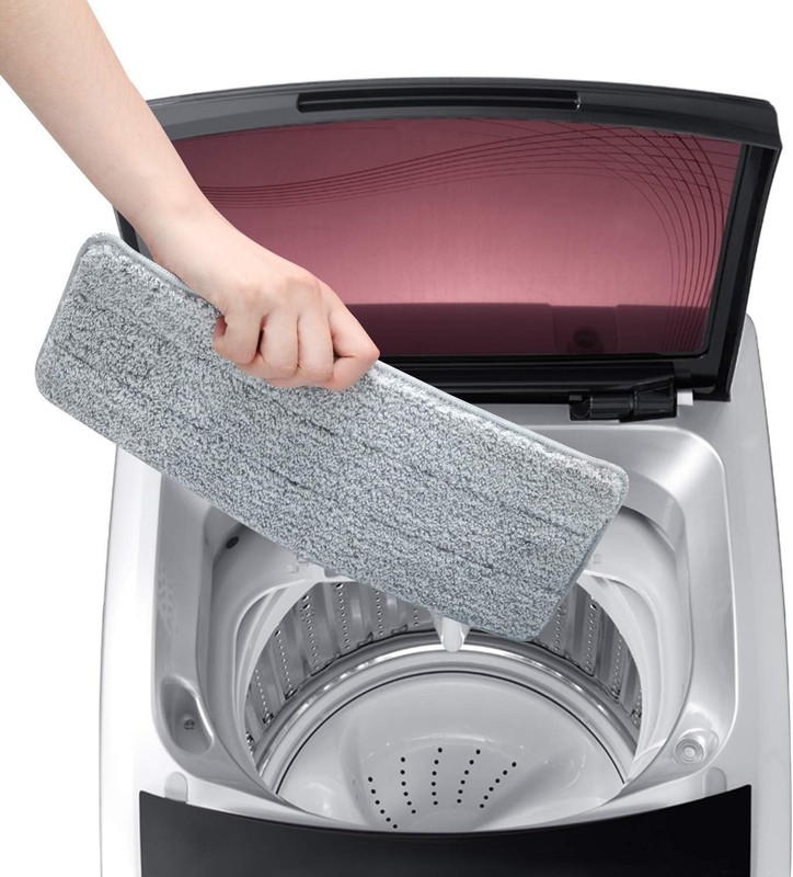 eXuby 10pk Universal Microfiber Mophead Refills 12.5"x4.75" (Mop not Included) gallery