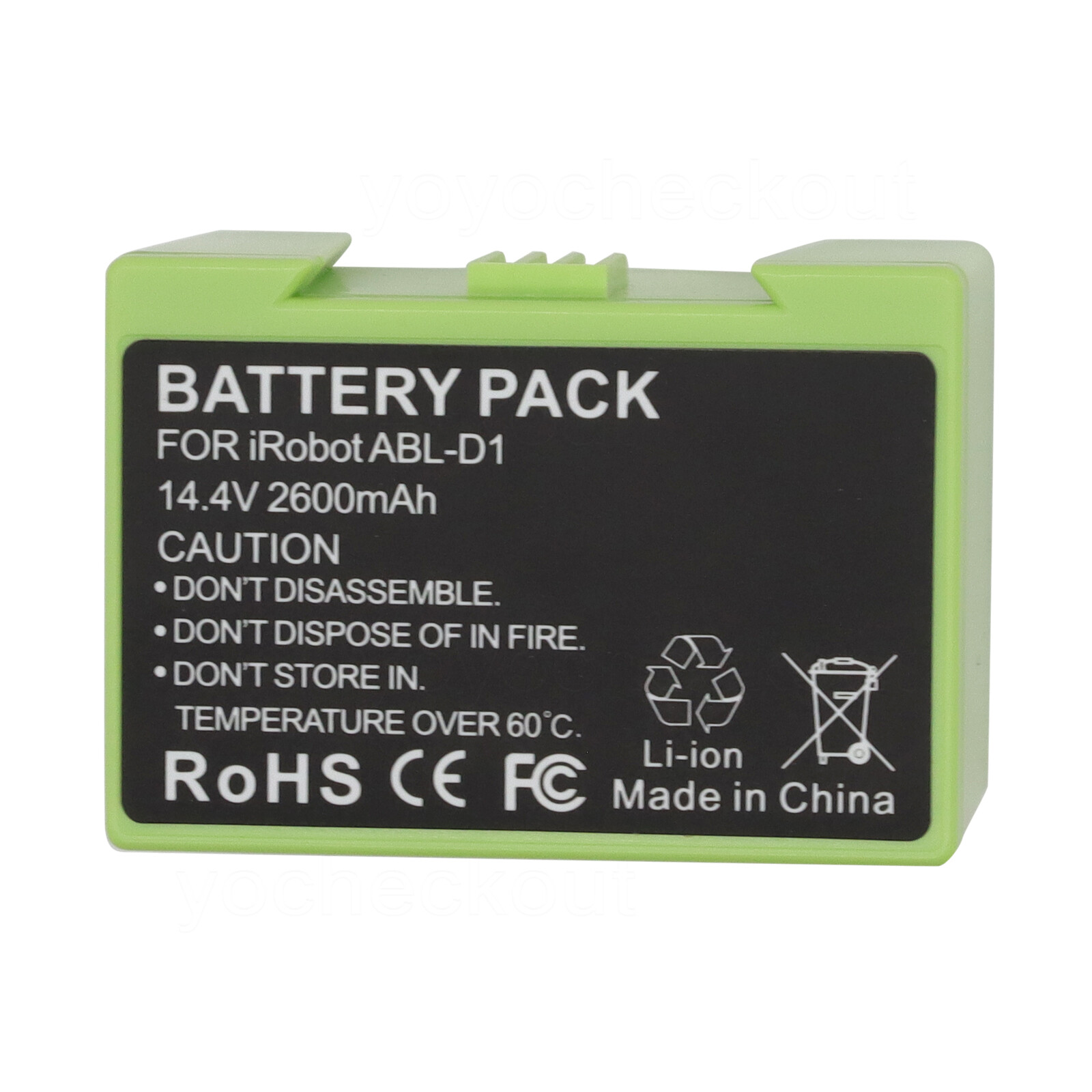 For iRobot Roomba J5 J7 J8+ e5 e6 Battery Repalcment ABL-D1 2600mAh 14.4v gallery
