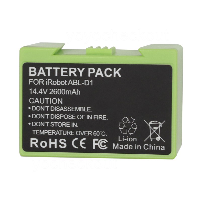 For iRobot Roomba J5 J7 J8+ e5 e6 Battery Repalcment ABL-D1 2600mAh 14.4v gallery