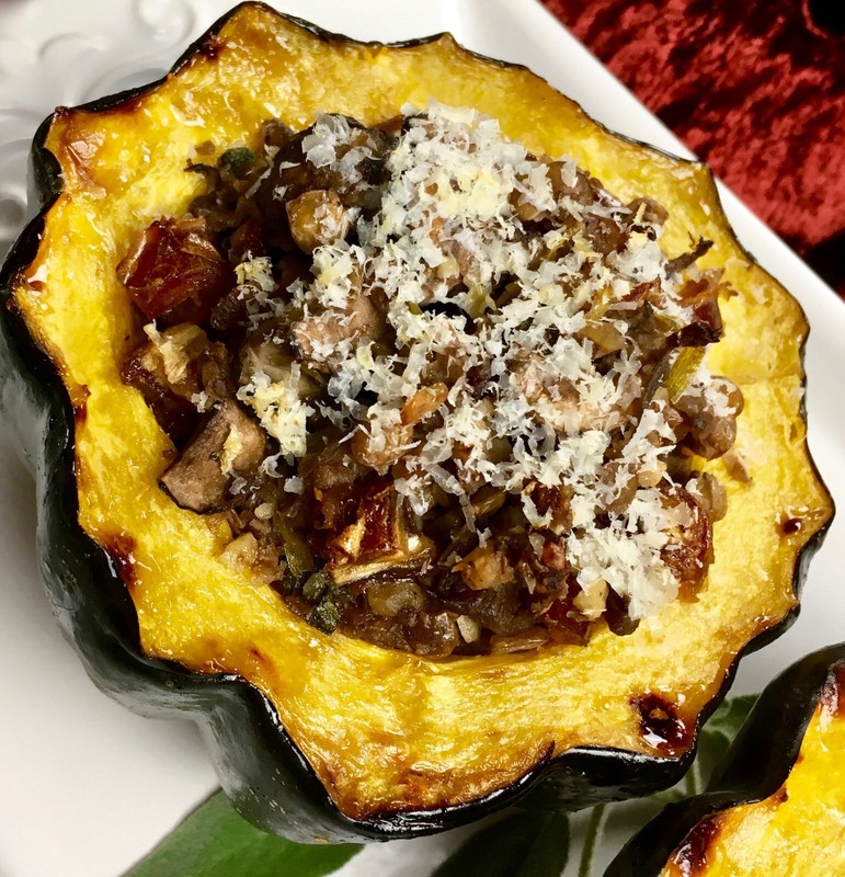 65+ TABLE QUEEN ACORN WINTER SQUASH SEEDS FRESH FOR GARDENS gallery