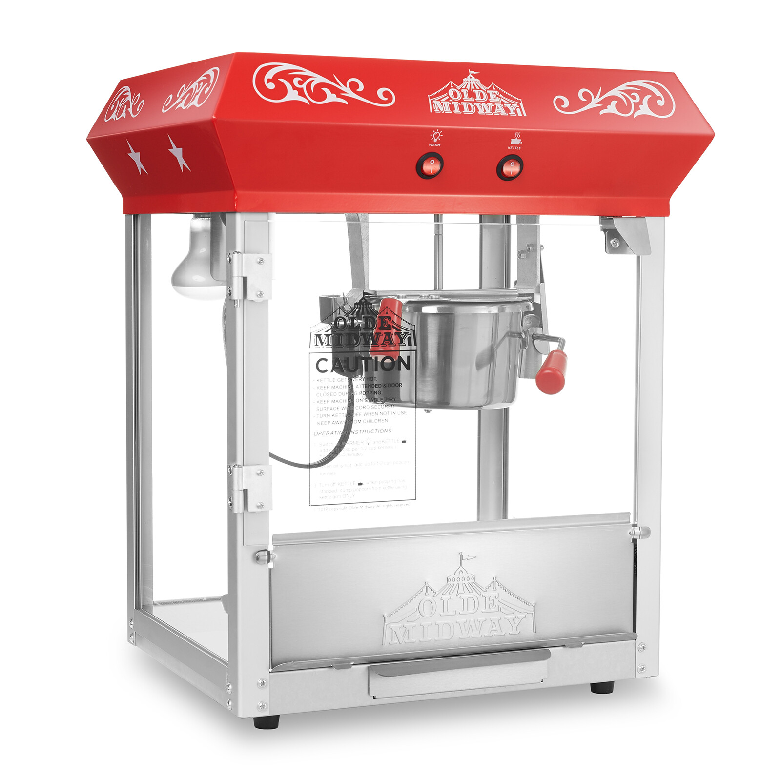 Bar Style Popcorn Machine Maker Popper with 6-Ounce Kettle gallery