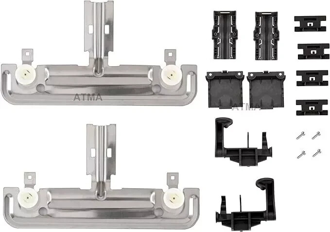 Whirlpool WDT970SAHV0 Dishwasher Upper Top Dishrack Adjuster Kit gallery