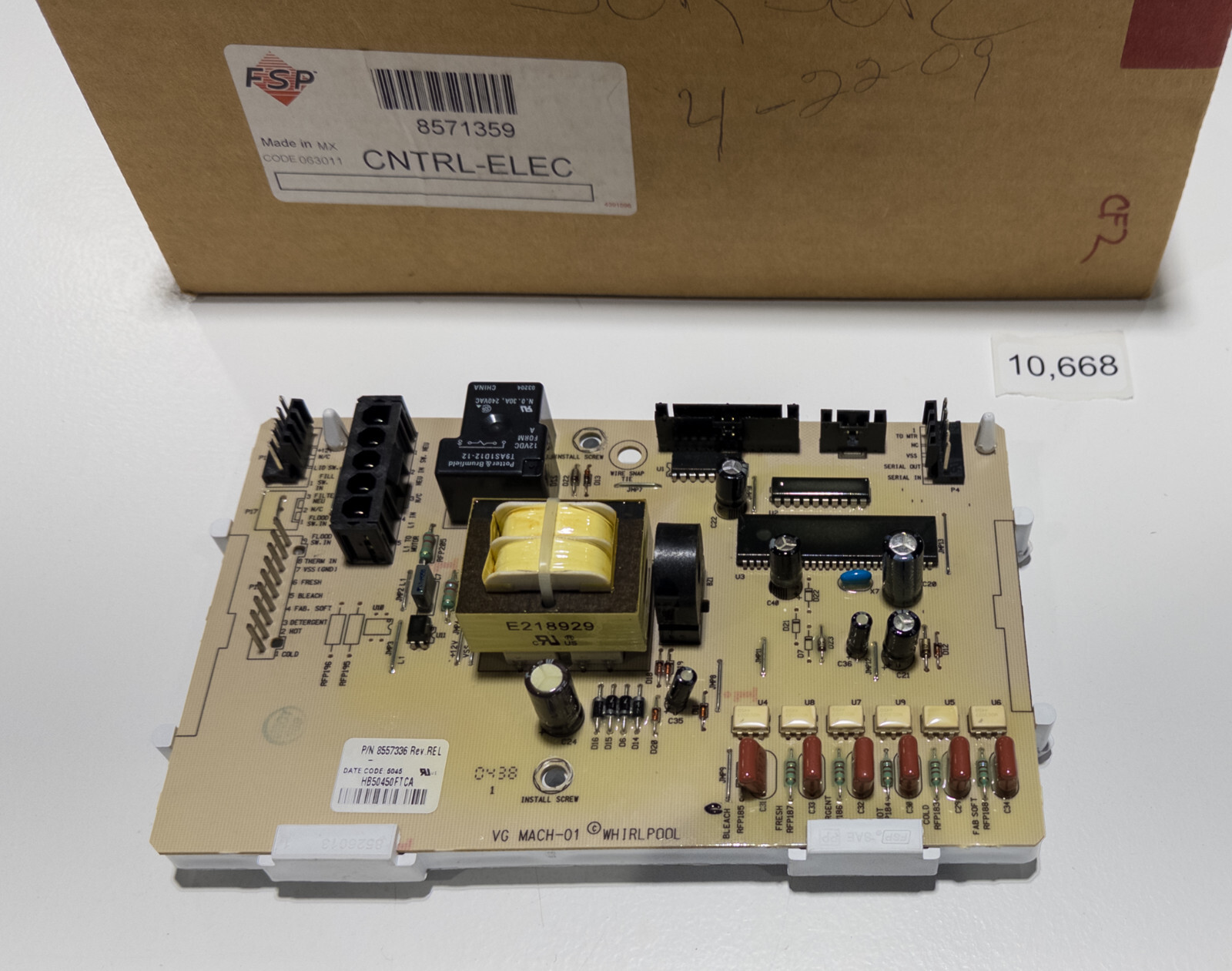 Whirlpool 8571359 Dryer Control Board gallery