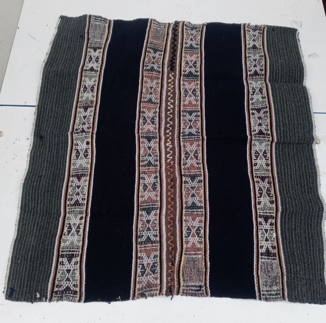 Peruvian Andean Aguayo Wool Fabric Inca Designs gallery