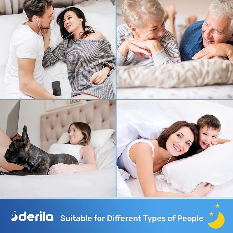 ~ Derila® ~ King Size Pillowcase from Premium Materials to Keep the Pillow Clean gallery