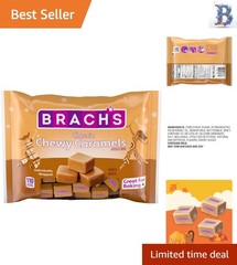 Rich & Creamy Individually Wrapped Classic Caramels – Ideal for Baking, 10oz