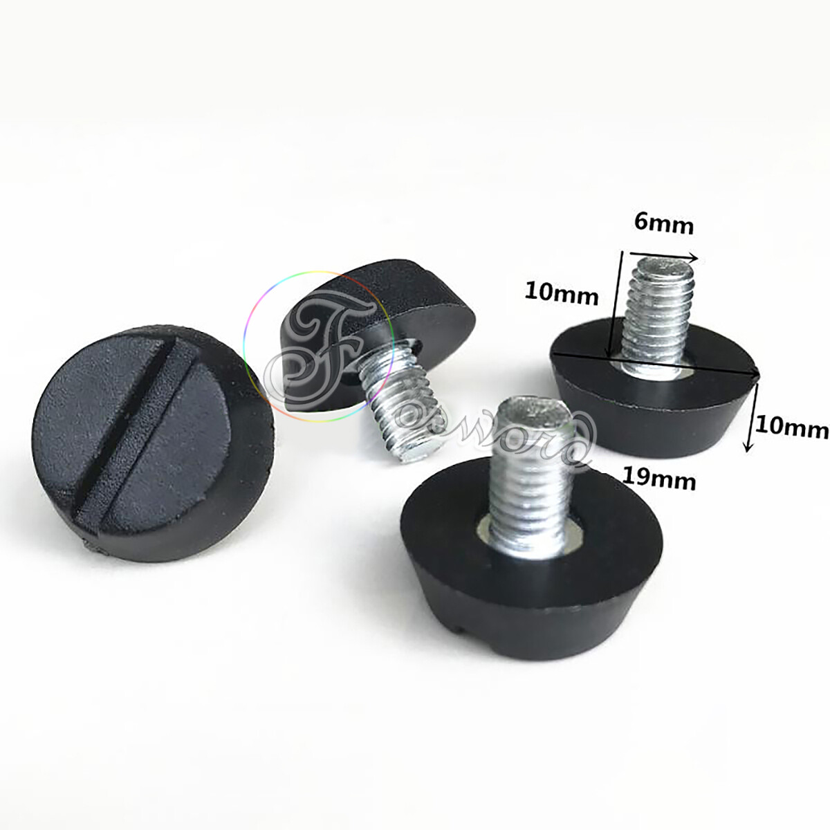 M6 M8 Thread Adjustable Furniture Feet Levelling Foot Height Screw Table Legs gallery