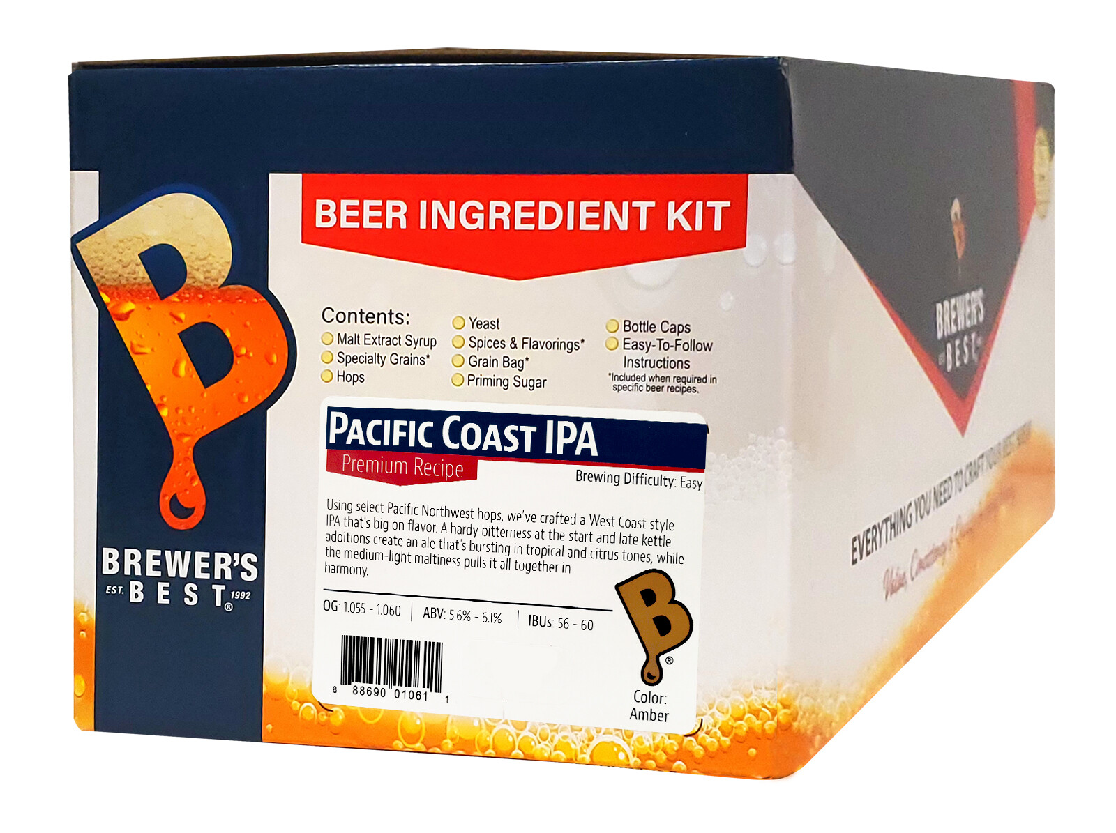 Pacific Coast IPA Beer Ingredient Kit for Home Brew Beer Making gallery