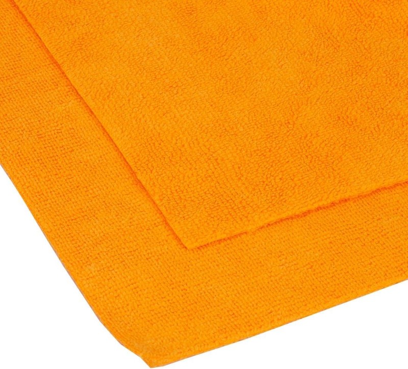 Universal Orange Microfiber Tear-Away Towel Roll – 30 Reusable 12"x12" Sheets... gallery