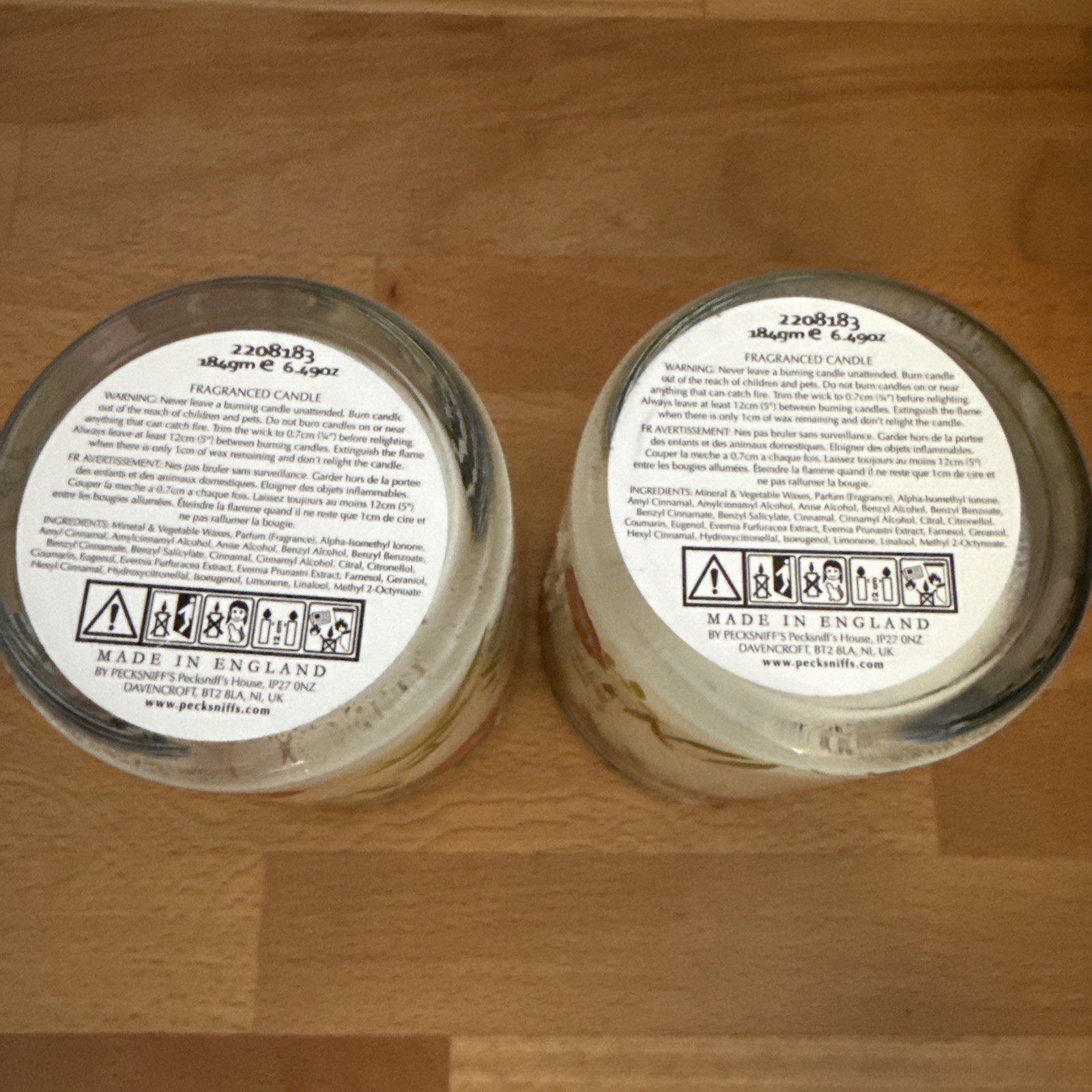 2X-Pecksniff’s Freesia & Damask Rose Candle 6.49oz New gallery