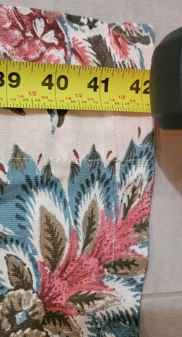 Waverly Brompton Back Tab Curtain Cottage Floral Paisley 42 x 105 4 Panels gallery
