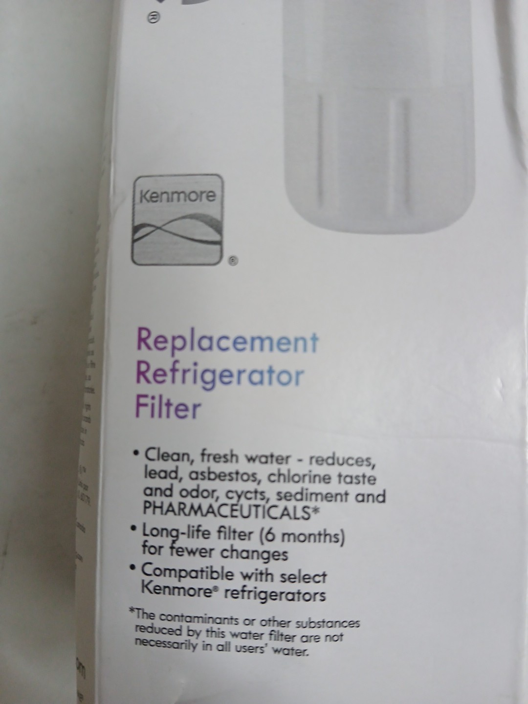 Kenmore 9082 Replacement Refrigerator Filter Sealed in New Box OEM gallery