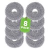 8 Pack Mop Pad for iRobot Roomba Plus 405 G181/G185 415X Combo, Plus 505/507/... gallery