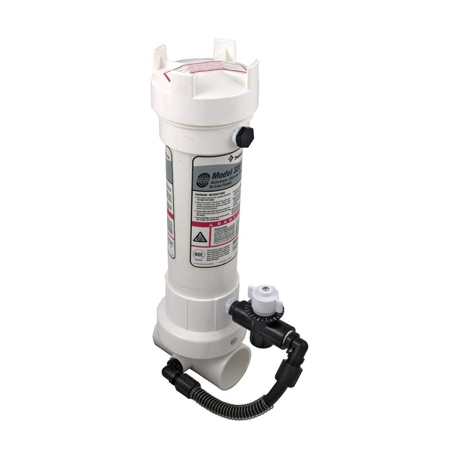 Pentair R171096 Rainbow 320 Automatic in-Line Chlorine/Bromine Feeder for Poo... gallery