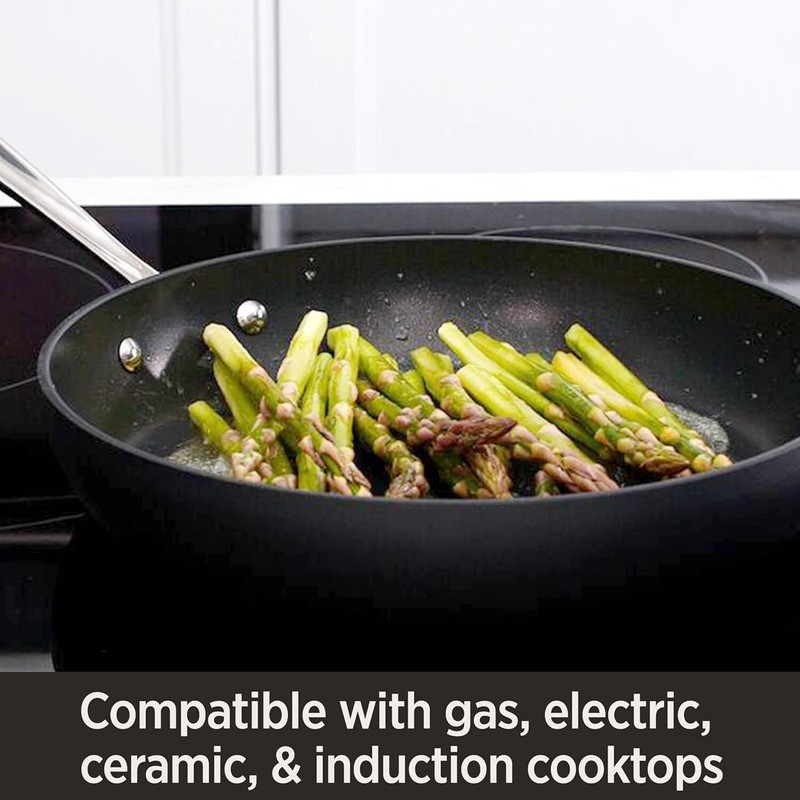 All-clad HA1 Hard Anodized Cookware Sets (Your Choice of HA1 5pc, 10pc and 13pc) gallery