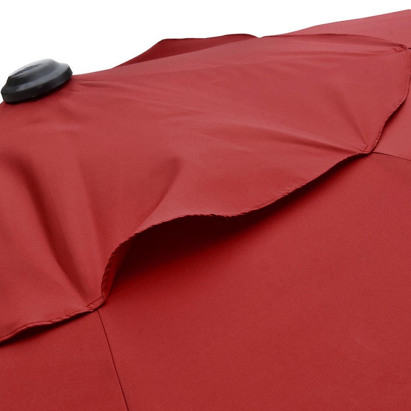 Yescom 13Ft 8 Rib Patio Umbrella Replacement Cover Canopy Outdoor Market Yard gallery