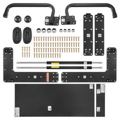 Murphy Bed Kit, Queen Size, Vertical Deluxe DIY Wall Bed Mechanical Hardware Kit