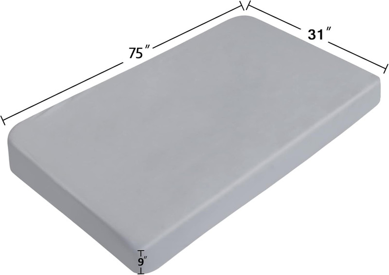 Cot Sheets 31" X 75", Cot Size Sheet Fitted with Narrow Twin/Camp Bunk/Rvs Bunk/ gallery