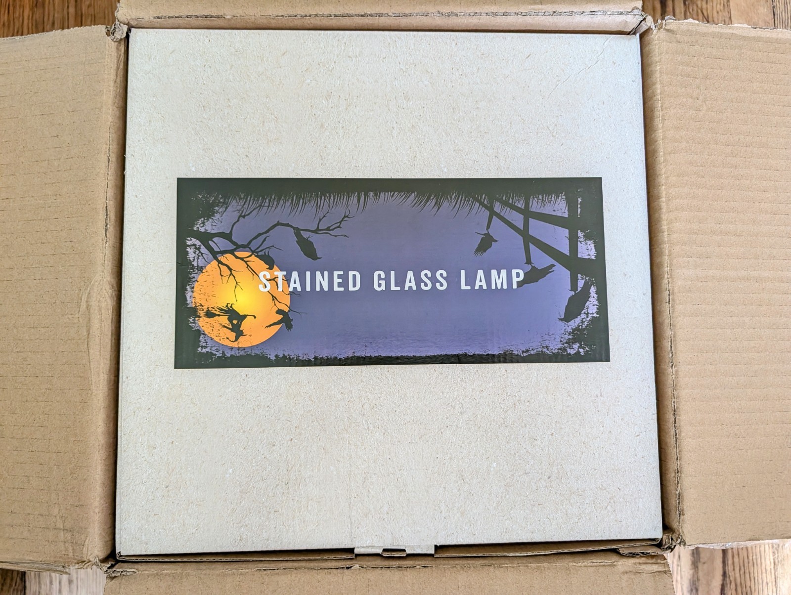 (NEW) 2026 Cracker Barrel Stained Glass Witch Hat Lamp gallery