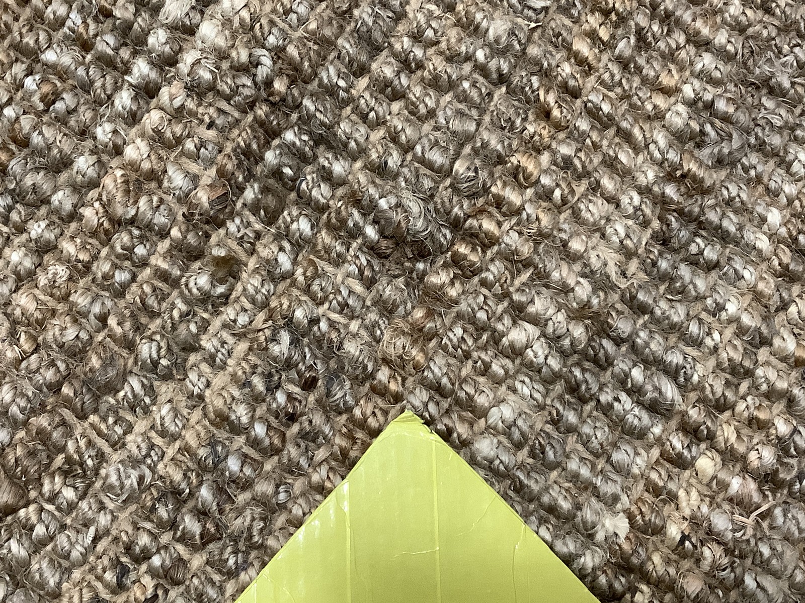 NATURAL 5'-0" x 5'-0" Broken Thread Rug, Reduced Price 1172685461 NF747A-5SQ gallery