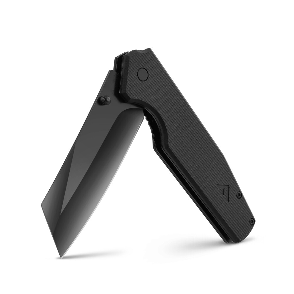 FLISSA Folding Utility Knife 4-3/4 Reverse Tanto Folding Pocket Knife G10 Handle gallery