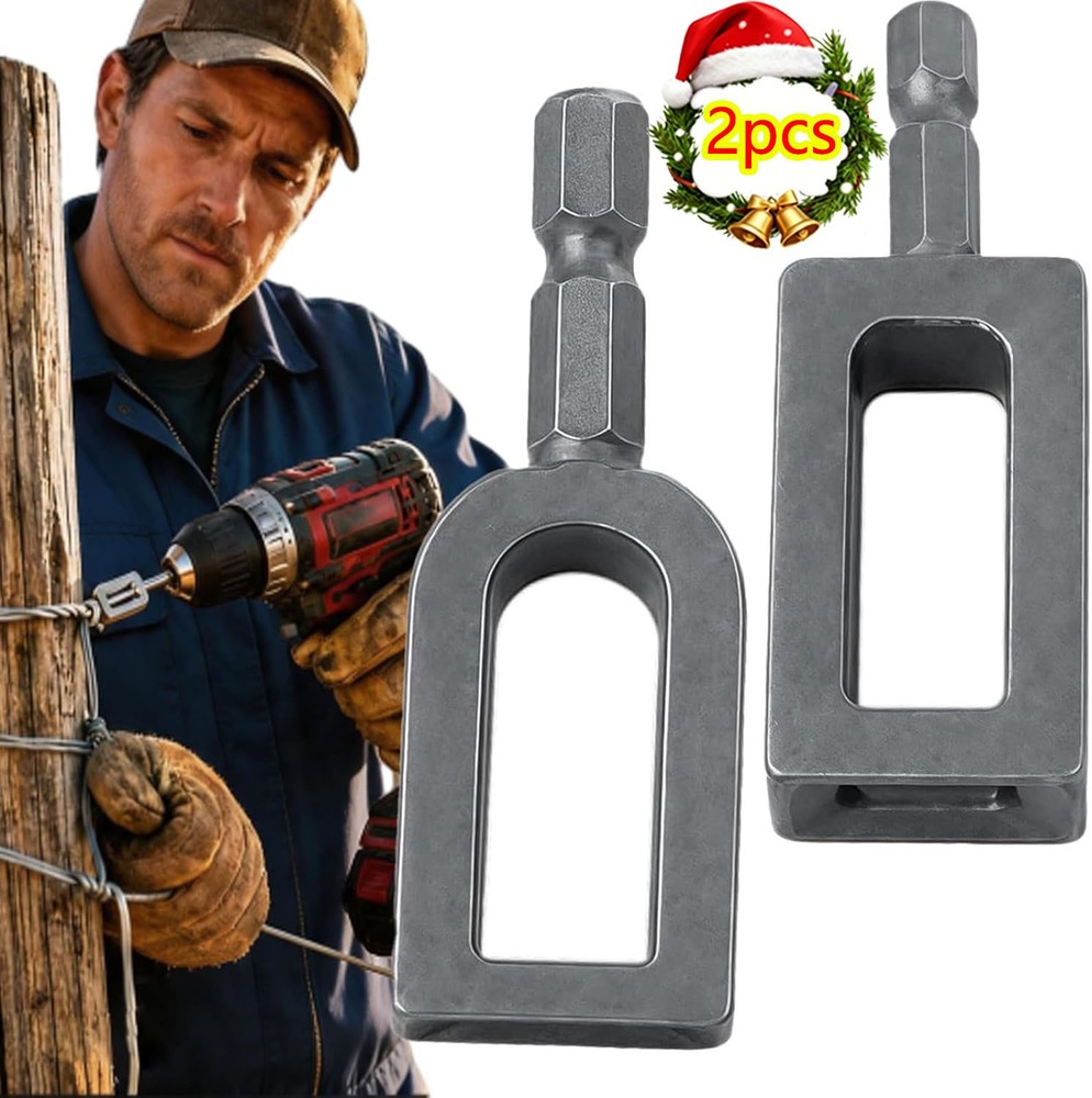 2pcs Electric Drill Wire Twisting Tool, Heavy Duty Wire Twister for Drill New US