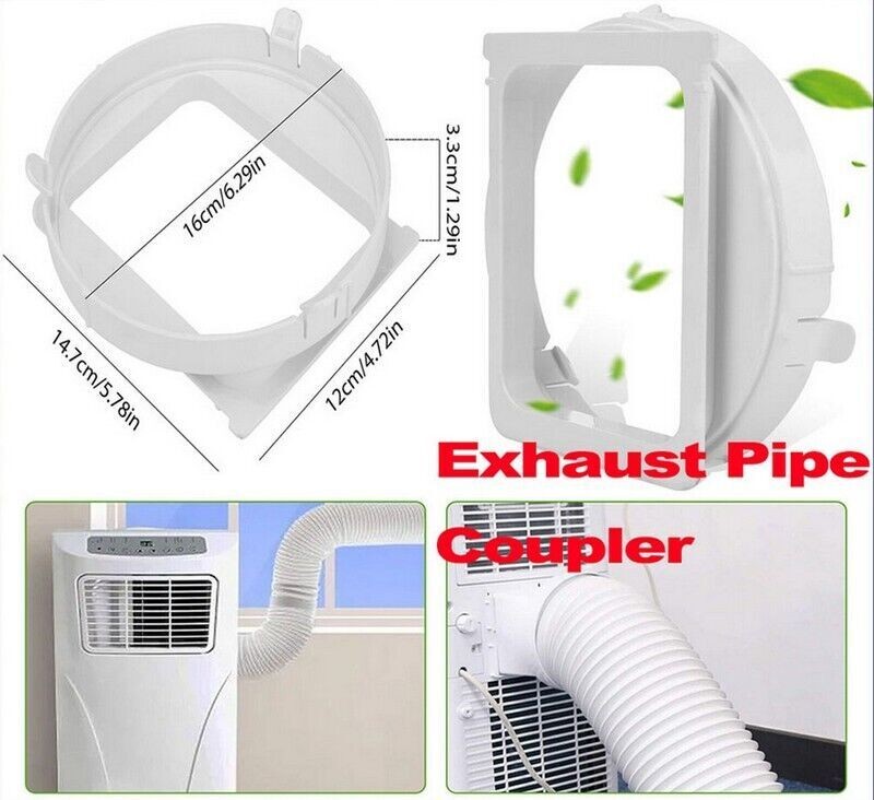 Portable Exhaust Duct Interface Adapter for Air Conditioner Hose Tube Connector gallery