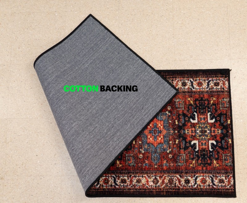 Custom Mahal Red Design High Quality Cotton Medium Pile Runner 25in / 36in Width gallery