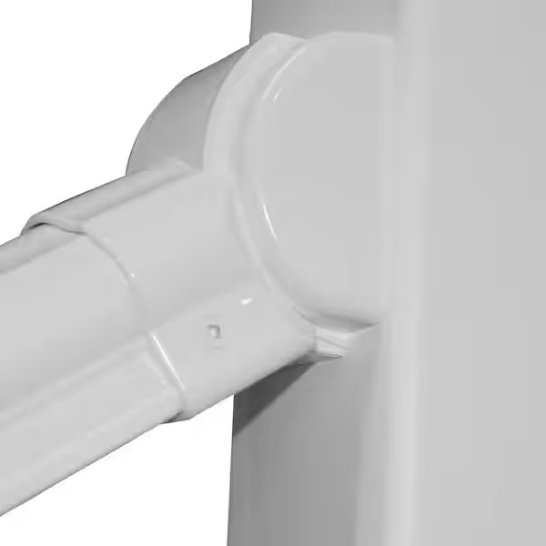 Veranda Traditional Stair Angle Bracket 4-Pack Adjustable Rail Brackets White gallery