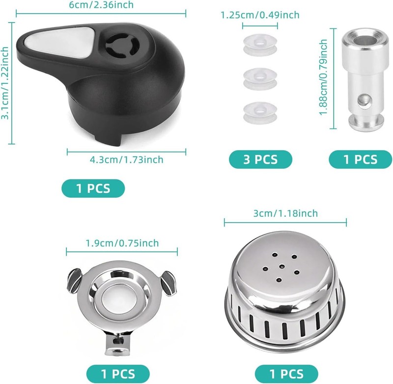 Durable Steam Release Handle & Float Valve Set for Instant Pot Pressure Cookers gallery
