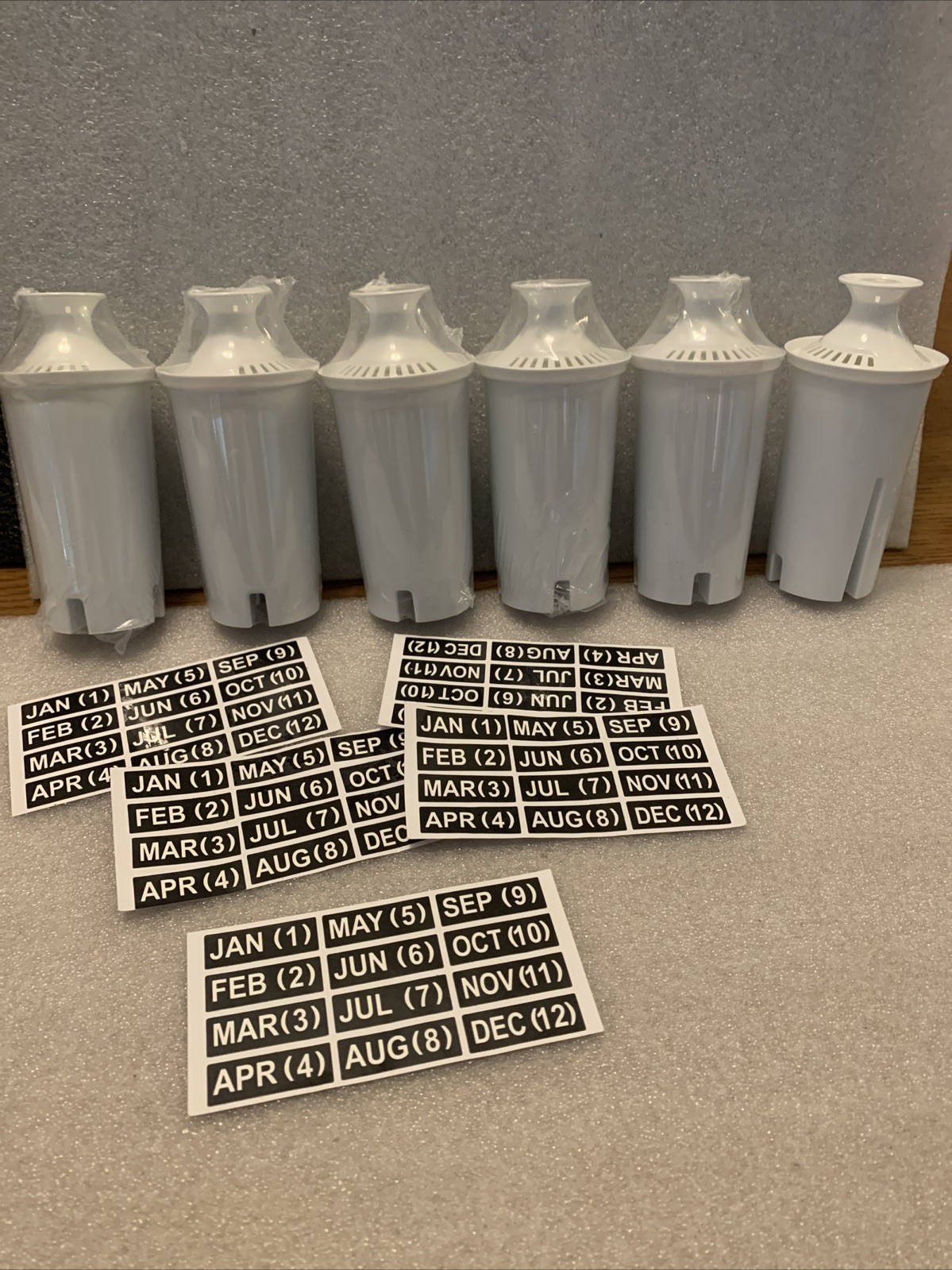 6 Pcs Water Filter Lasting 6 Months-Efficient Long-Life For Brita gallery