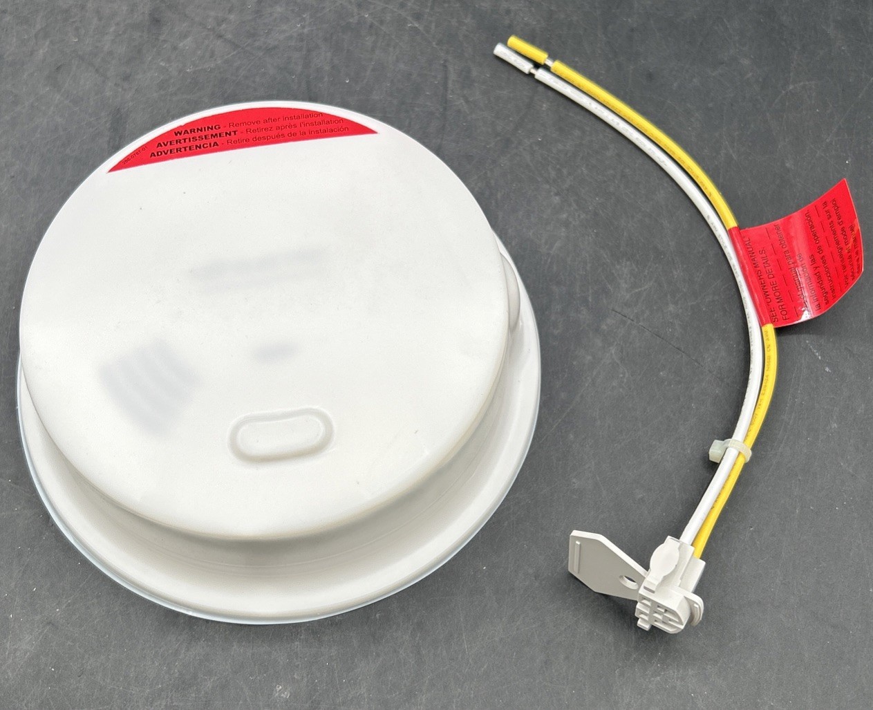 USI Electric 5304 Hardwired Ionization Smoke & Fire Alarm 120V w/ Battery Backup gallery